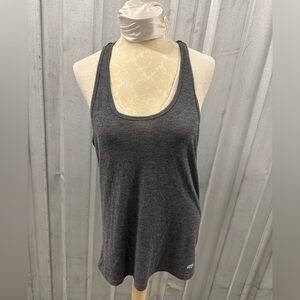 Women's Charcoal Grey Racerback Tank Top